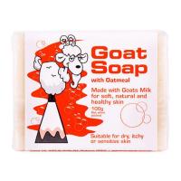 [6块]澳洲Goat山羊奶皂燕麦去角质除螨洁面皂洗澡洗脸香皂 燕麦味1块