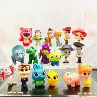 玩具总动员巴斯光年胡迪公仔蛋糕装饰品摆件卡通玩具儿童动漫手办 随机2款