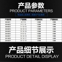 青海湖工具三叉Y型加力套筒扳手外六角汽修加长轮胎套管 8-9-10