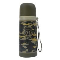 哈尔斯不锈钢真空保温杯迷彩子弹头户外便携水壶350ml.500ml HB-350FAX-1