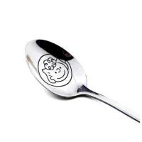 ins卡通小狗史努比图案不锈钢汤勺勺子 西餐餐具蛋糕搅拌勺甜品勺 莎莉款勺子 均码