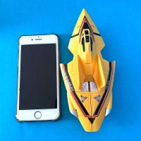 迪迦奥特曼飞机战斗机宇宙飞船胜利飞燕二号玩具变形模型发光发声 飞燕一号变形