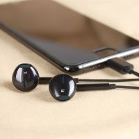 vivoS7原装type-c耳机x50入耳式x50pro手机专用线控耳塞K歌麦 黑色 Type-C扁头接口