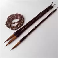 长锋狼毫 文房四宝套装毛笔 国画书法用笔 弹力强不开叉 小号