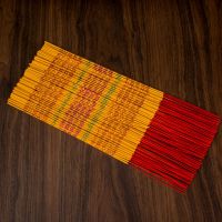 厂家直销香檀香佛香供香供佛香礼佛香烫字香财神香拜神家用竹签香 33厘米黄色烫字(1斤330支)