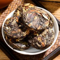 陈皮白茶迷你小茶饼福鼎白茶罐装一泡7克高山老树越陈越香老白茶 35g(5泡)试喝装