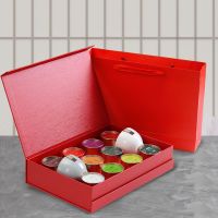 一罐茶十款茗茶礼盒装碧螺春铁观音茉莉花茶绿茶金骏眉茶叶 红色礼盒装