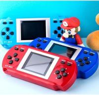 1.8寸彩屏中英文魂斗罗马里奥冒险岛经典可充电学生掌中游戏机 颜色随机发 干电池 288游戏