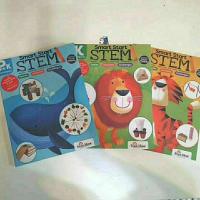 聪慧启蒙Evan Moor Smart Start STEM PreK K G1 3册套装教辅