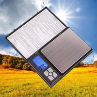 高精度电子天平秤0.01g精准克称0.1g珠宝称重电子称厨房小秤烘焙 2000g/0.1g