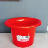 高脚痰盂坐便器孕妇夜壶女起夜尿桶大人成人老人屎桶家用带盖卧室 大红无盖2个