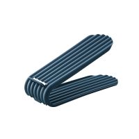 鞋柜收纳鞋子神器可调节鞋托架双层拖鞋架分层放鞋置物架折叠鞋架 颜色随机体验装