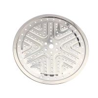 304不锈钢蒸架圆形蒸片蒸锅篦子炒锅蒸盘隔水蒸格帘子家用蒸屉 23.3公分（食品级304不锈钢） 配蒸布