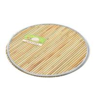 农家手工高粱杆盖帘盖垫饺子帘双层餐垫锅盖圆形托盘饺子垫篦子 双层包边高粱杆盖帘28CM