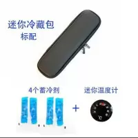 冷藏盒胰岛素冷藏盒便携式 冷藏盒迷你冰袋大容量随身冰包户外 迷你冷藏包标配送4条蓄冷剂