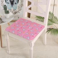 冰沙冰垫坐垫不需加水办公室学生冰凉垫子夏天汽车水凉垫沙发冰垫 粉色兔子 30x40