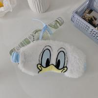 日系可爱唐老鸭遮光眼罩 学生韩版卡通午睡缓解疲劳眼罩少女发带 唐老鸭眼罩