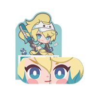 MINSOX王者荣耀联名 5片Q萌蒸汽眼罩恒温发热滋润眼肌小乔蔡文姬 花木兰 无香