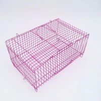 小兔子笼子中号大号豚鼠松鼠荷兰猪龙猫笼子垂耳兔兔子养殖笼 运输笼小号