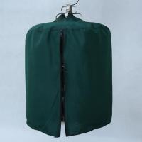 画眉鸟笼衣圆形鸟笼布双层保暖遮光高档鸟笼罩衣广川笼配件鸟布罩 军绿单层适合36笼