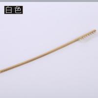 鸟笼清洁粪铲刷子清洗工具鸟用品用具拔节粪铲百灵笼粪铲新品 白色毛鸟笼刷子1个