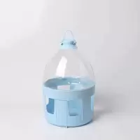 信鸽用品鸽子用具鸽子水壶加热盘水壶恒温底座防冻保温盘 4升透明壶