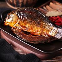 正宗常德酱板鸭整只380g安乡老鸭霸王湖南特产小吃香辣酱板鱼130g 酱板鱼130g整条[香辣]