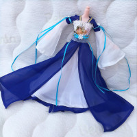 30cm中国风古装芭比娃娃古典民族公主仙女衣服饰裙女孩儿童玩具 古装A 仅衣服