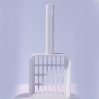 包子脸猫砂铲猫屎铲铲屎铲细孔小孔小铲子豆腐砂猫咪猫沙神器套装 白色单铲