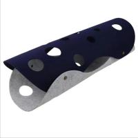 猫钻洞猫隧道毛毡猫窝猫咪玩具自嗨猫咪用品猫通道滚地龙四季 米加蓝(两片)