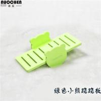 诺辰仓鼠金丝熊小屋睡窝玩具生态板房子秋千跷板仓鼠笼子用品 绿色 绿色跷跷板