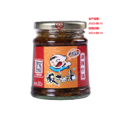 饭扫光麻辣什锦 280克*12瓶