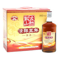 古越龙山清醇五年500mL*12瓶