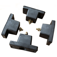 帮客材配 安居士 空调外机减震胶垫 橡胶 1-3P 通用 8元/套 (不含螺丝) 30套/件 1件起售