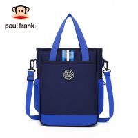 大嘴猴小学生手提袋拎书袋手拎文件袋帆布补习班手提收纳袋子补课 蓝色