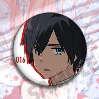 DARLING in the FRANXX02国家队动漫周边徽章js胸章挂件广莓五郎 1 58mm---亮膜