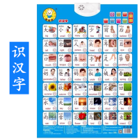 拼音挂图有声宝宝启蒙早教发声语音识字卡字母表点读儿童玩具女孩 识汉字