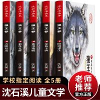 全套5册狼王梦沈石溪动物小说画本儿童文学著名儿童课外阅读书籍 狼王梦5册
