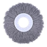 [棉线]通用拖把头替换旋转拖把配件家用墩布头加粗加厚拖头 试用装二排线灰1个