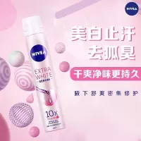 妮维雅止汗露喷雾腋下止汗露狐臭女士专用腋下止汗走珠香体露止汗 [进口]去狐臭止汗气雾100g