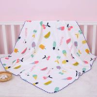 婴儿抱被新生儿包被春夏秋初生宝宝用襁褓保暖棉被子产房包巾包裹 三层保暖85x85[小水果]特柔无帽