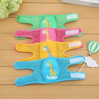 小孩儿童男女宝宝幼儿护膝盖婴儿薄款夏季透气学步爬行防摔可调节 颜色随机发1双装 4个月-6岁可调节