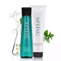 春素轻素新款洗发水植物营养顺滑控油去头屑生姜防脱洗护套装孕妇 梓皙400ml氨基酸洗护一套 防伪可查