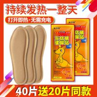 发热鞋垫女自发热鞋垫男暖脚宝加热鞋垫保暖足贴冬季一次性可行走 36码 [加强版]5双