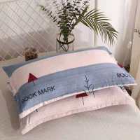 枕头带枕套学生宿舍成人护颈枕芯软枕芯套装一对四季通用中低高枕 温馨BOOK[信封款] 一只枕芯+一只枕套[高枕]40*6
