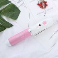 陶瓷釉迷你卷发器刘海卷发棒烫发器学生宿舍可用 可爱粉