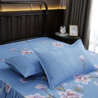 枕套一对[2只装]亲肤面料枕头套单人枕芯套子学生宿舍枕巾 花朵柔情 42x72cm