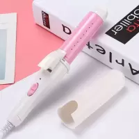 韩国卷发棒女自动大直发器卷直两用不伤发烫发神器懒人迷小型夹板 香槟粉送收纳套