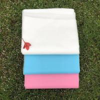 一次性枕巾美容院垫脚巾方巾床头垫家用按摩纹绣美甲垫巾防水防油 40*70白色透气 [100张]