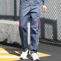 新款格力工作服长袖套装男原厂售后空凋维修春秋工装夏季短袖劳 下装(裤子) 160